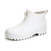 Summer New Women's Fashion Slip-on Sleeve Waterproof Outdoor Leisure All-match Non-slip Womens Rain Boots Water Shoes Size 36-41