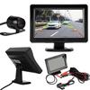 4.3 Inch Car Rear View Backup Camera Monitor System With LCD Display Rear Reverse Parking Camera Kit Set