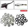 10mm/12mm/14mm/18mm Motorcycle Upper Pump Master Cylinder Brake Pump Oil Window Mirror Sight Glass Rubber Gasket