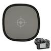 30cm Portable 18percent  Gray White Balancing Card Double Sides Focusing Board Reflector Plate for Digital SLR Camera
