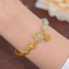 Gifts Rabbit Pendent Niche Design Fashion Jewelry Women Bracelet Chinese Style Bracelet Hand Rope