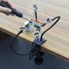 Helping Hands Soldering Station with Tabletop Clamp Plated and /for Repair