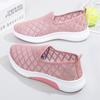 Women's Spring and Summer Sports Shoes Non-slip Wear-resistant Running Shoes Slip-on Mesh Shoes