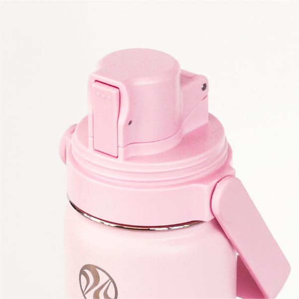 [Official Takeya] Takeya Flask Go Cup 0.52L Dark Blue with Cup, Stainless Steel Water Bottle, 520ml TAKEYA