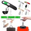Portable Digital Luggage Scale LCD Display Backlight Baggage Scale Electronic Hanging Travel Suitcase Luggage Scales Weight Balance Tool