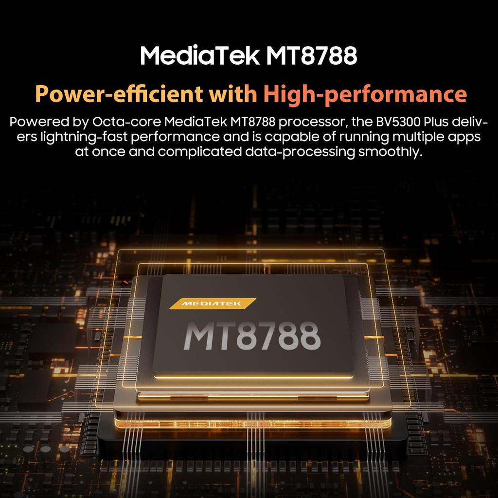 Refurbished Blackview BV5300 Plus Rugged Phone 6.1 HD 60Hz Display 4/8GB+128GB Android 13 6580mAh Battery 5MP+13MP Camera Cellphone