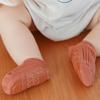 Baby Socks For Newborn Anti-slip Socks Child Solid Cotton Striped Socks Prink