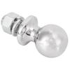 Steel + Chrome Hitch Ball, Hitch Ball Kit 1-7/8" Diameter Chrome Hex Nut Hitch