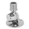 1in Ratchet Rail Mount Adjustable 316 Stainless Steel Screw Type Rustproof Antioxidation for Boat Yacht
