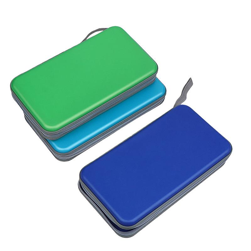 80Sheets Cd Dvd Carry Case Cover Disc Storage Holder Cd Sleeve Wallet Album Hard Box Plastic Pack Disc Dvd Disc Pack