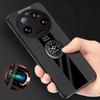 For Xiaomi 15 Ultra Case PU Leather Magnetic Ring Holder Phone Cover for Xiaomi 15 Pro 14 Ultra 14T 13 Lite Matte Soft Bumper Cases