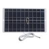 Solar Panel 10W Charging Panel IP65 Waterproof Overcharge Protection Camera