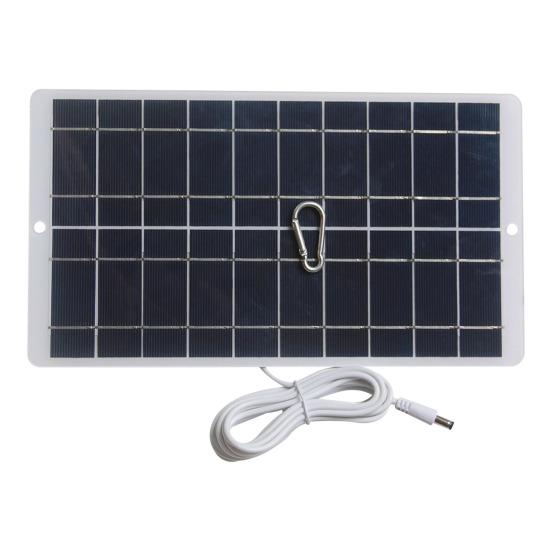 Solar Panel 10W Charging Panel IP65 Waterproof Overcharge Protection Camera
