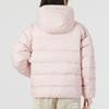 Nike Сплошной цвет с капюшоном и карманом на молнии, пуховик, женские куртки, розовый DQ5904-601