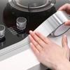 High-temperature Aluminium Foil Sticker for Kitchen Stove Tops Waterproof Sticker for Grease Resistant Sinks Self-adhesive Seam Stickers
