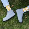 1 Pair Reusable Latex Waterproof Rain Shoes Covers Slip-resistant Rubber Rain Boot Overshoes S/M/L Shoes Accessories