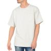 T-Shirt.ST Men's 10.2oz Greige Short Sleeve Solid Cotton T-Shirt with Pocket, Size M