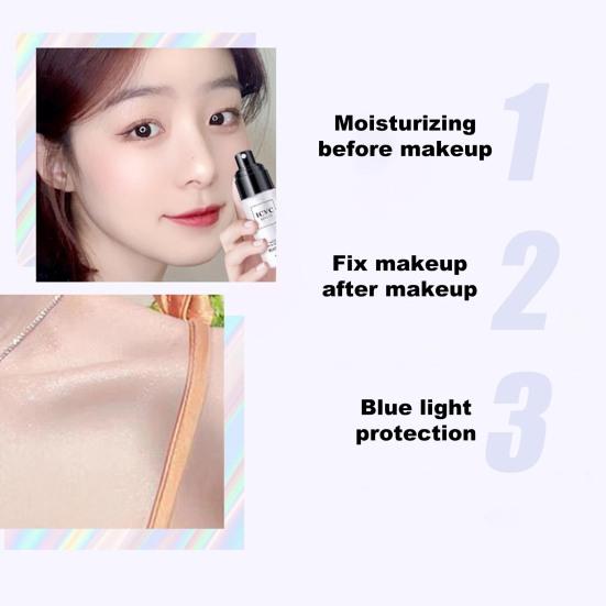 30 мл спрей для макияжа, освежающий тон кожи, равномерно покрывающий тело, осветляющий сияющий хайлайтер, спрей для макияжа для женщин