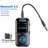 Bluetooth 5.4 Audio Adapter 3.5mm Aux Audio Receiver Transmitter Wireless Bluetooth Adapter for Speaker Earphone Car Support TF Card