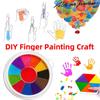 Quick-drying Finger Painting Inkpad Finger Drawing Graffiti Inkpad DIY Painting Ink Pad Children