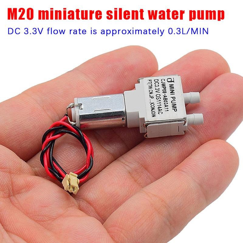 1Pc Diy Accessories Diaphragm Pump Mini Cjwp08 Dc 3V 3.3V 3.7V Vacuum Pump Self-Priming Suction Water Pump