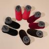 Womens Warm Fuzzy Socks with Non Slip Grip Stretch Velvet Slippers Socks Winter Home Floor Socks