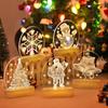 Christmas Night Light Holiday Arrangement Christmas Decoration 3D Lamp Room Table Lamp Led Decoration Light