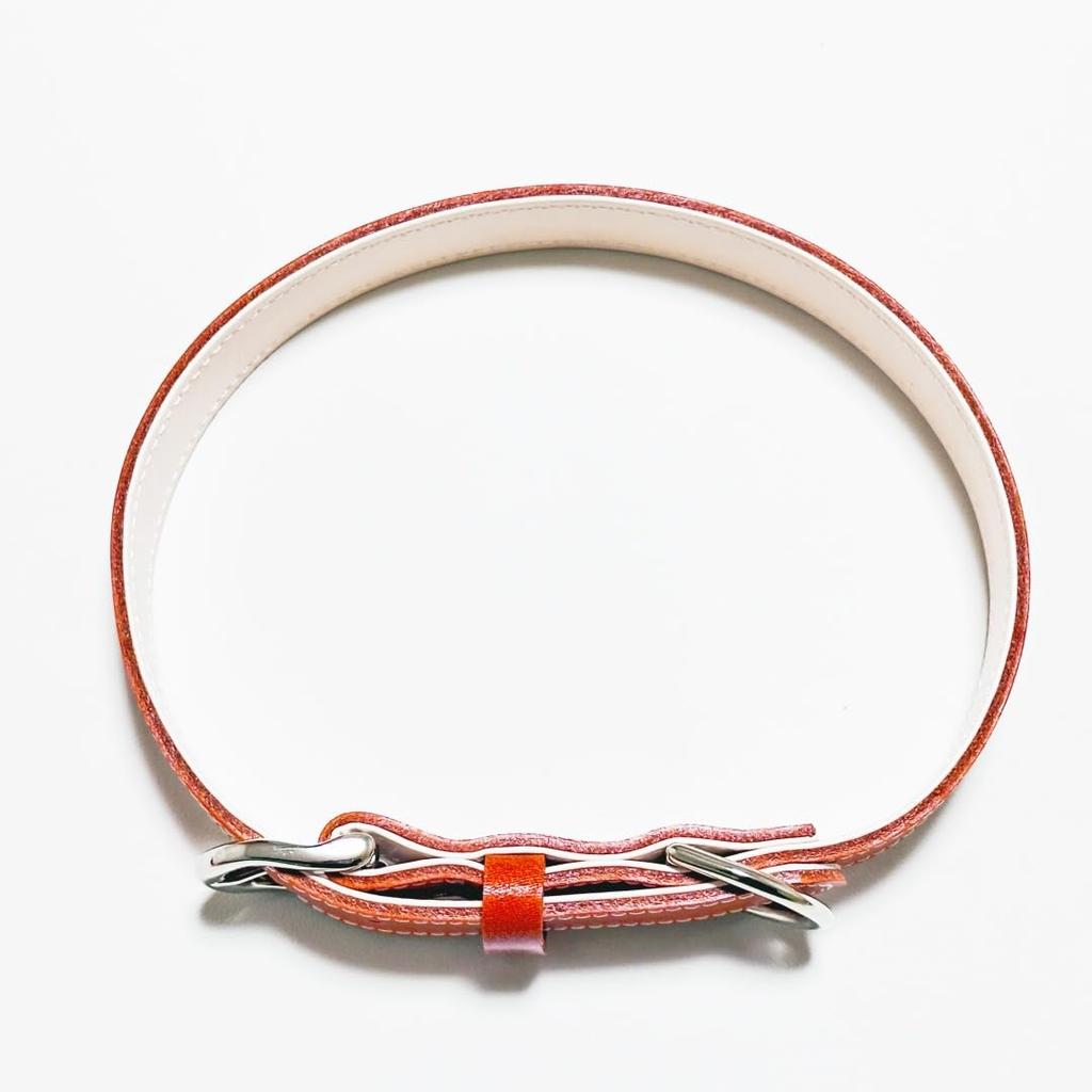 Beanspet Собака Натуральная Сделано в Подходит для и Крупных Доступно в Нескольких Размерах Также Подходит для Кошек Ошейник, Кожаный, Япония, Стильный, Легкий,