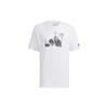 Adidas Jump Gfx Ss Cartoon Print Sports Tee Men Tops White H20793