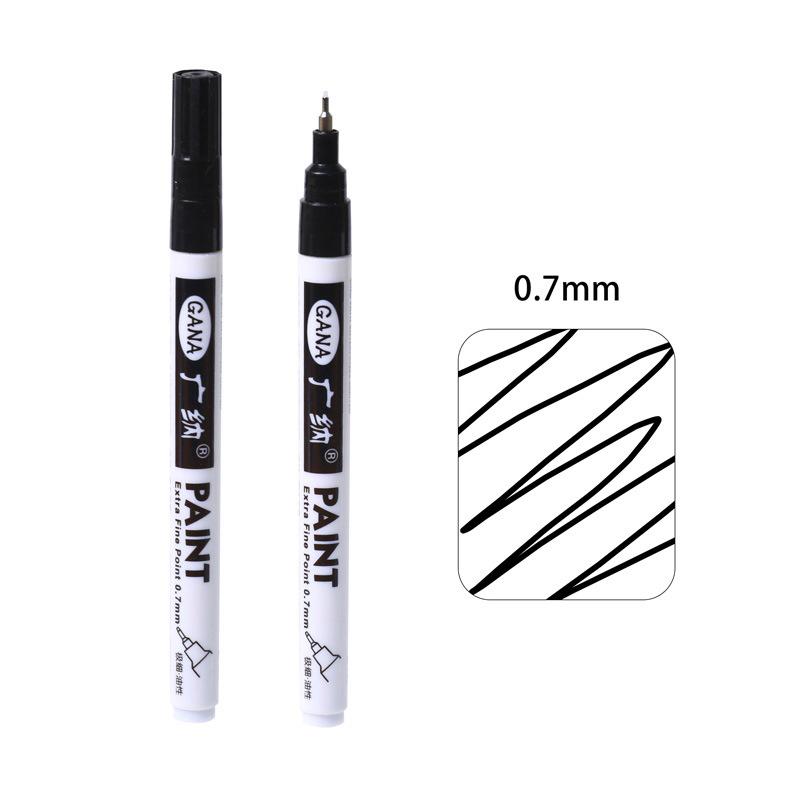 1Pc Paint Pen 0.7Mm Extra Fine Point Paint Marker Non-Toxic Waterproof Permanent Marker Pen For Cards Posters Rock Mugs