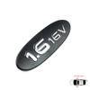 ESP573 Black 1.6 16V Logo Badge Monogram Emblem for Renault Megane MK1 I 1996-2004 Scenic JA0/1 1996-2001 RX4  7700432873