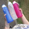 Silicone Collapsible Water Bottles 320/500ML Portable Sports Kettle Outdoor Foldable Cups  Running