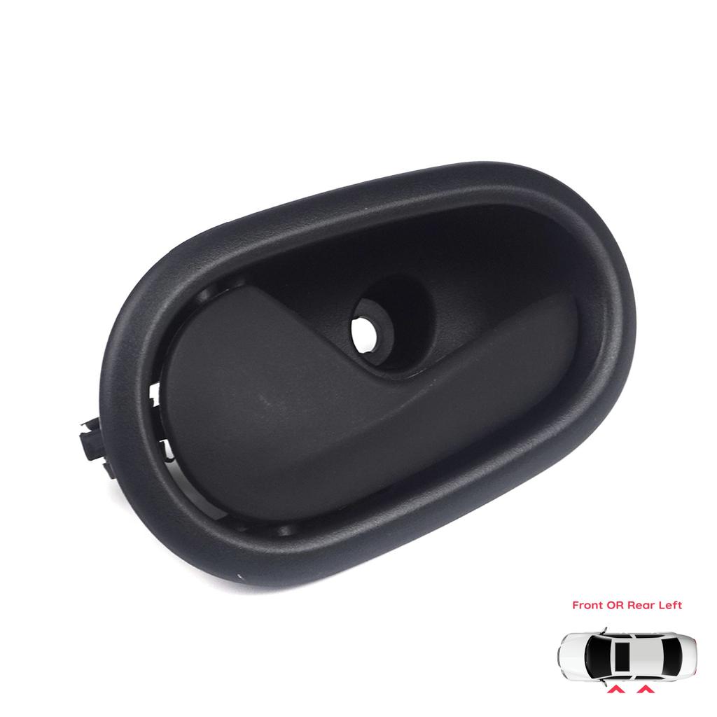 BROSS Auto Parts BDP797 Interior Door Handle BLACK 806717698R Front or Rear Left Doors for Renault Symbol 3 Dacia Sandero 2