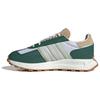 Adidas Originals Retropy E5 Comfortable Versatile Slip-Resistant Durable Low-Top Lifestyle Casual Shoes Unisex Sneakers Green White JI2508