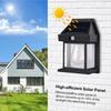 LED Solar Tungsten Filament Lamp Human Body Induction 3 Mode Outdoor Garden Lamp Hanging Wall Lamp Atmosphere Lamp Waterproof