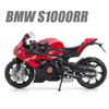 1/12 BMW S1000RR Motorcycle Toy RMZ City Diecast Metal Racing Model Super Sport Miniature Collection Gift For Boy Children