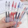 Press Type Gel Pen Quick-drying Signature Pens Dirt-resistant Neutral Pen Student Test
