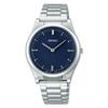 Wristwatch Seiko Watch Tactile Clock SQBR021 Silver [Seiko Watch] Men's