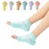 1Pair Foot Swelling Comfortable Ankle Brace Socks Soft Non-slip Compression Socks Protection Breathable Arch Support Yoga Socks
