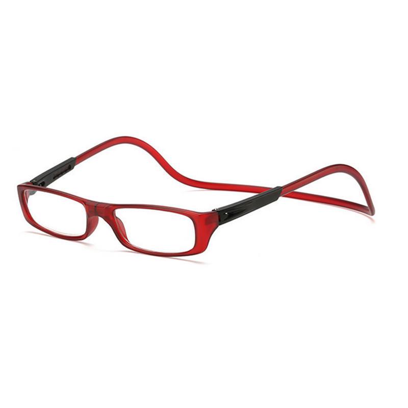Unisex Magnet Reading Glasses Adjustable Hanging Neck Presbyopic Glasses