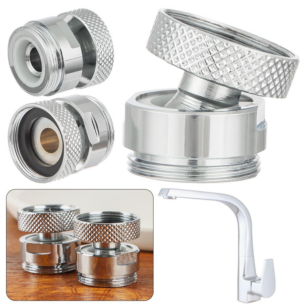Garden Hose Faucet Adapter Swivel Aerator Adapter 360 Degree Adjustable Tap Aerator Connector