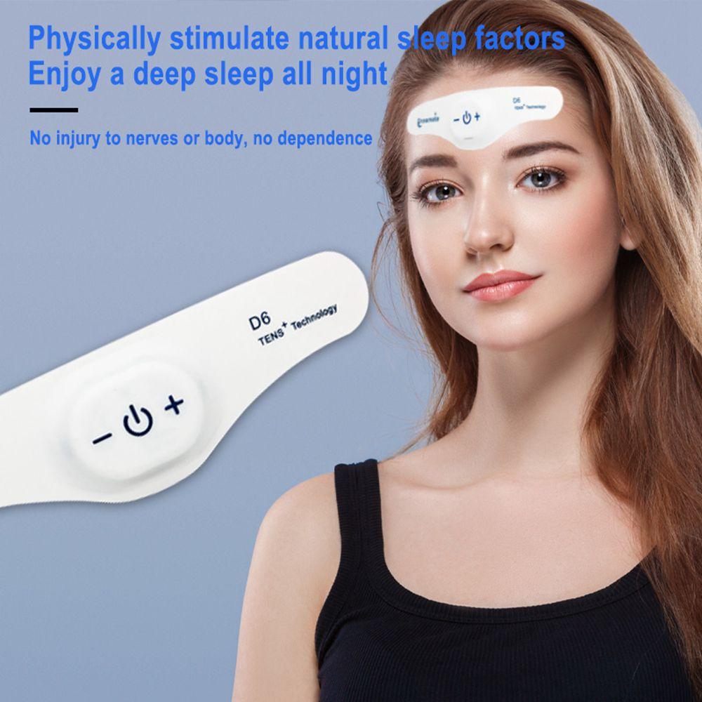 Head Massager Electric Head Sleep Instrument for Hypnosis Insomnia Therapy Massager Acupuncture Sleep Aid No Side Effects AVE