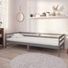 VidaXL Daybed with Mattress 90x200 Cm Grey Solid Pine Wood 3083561