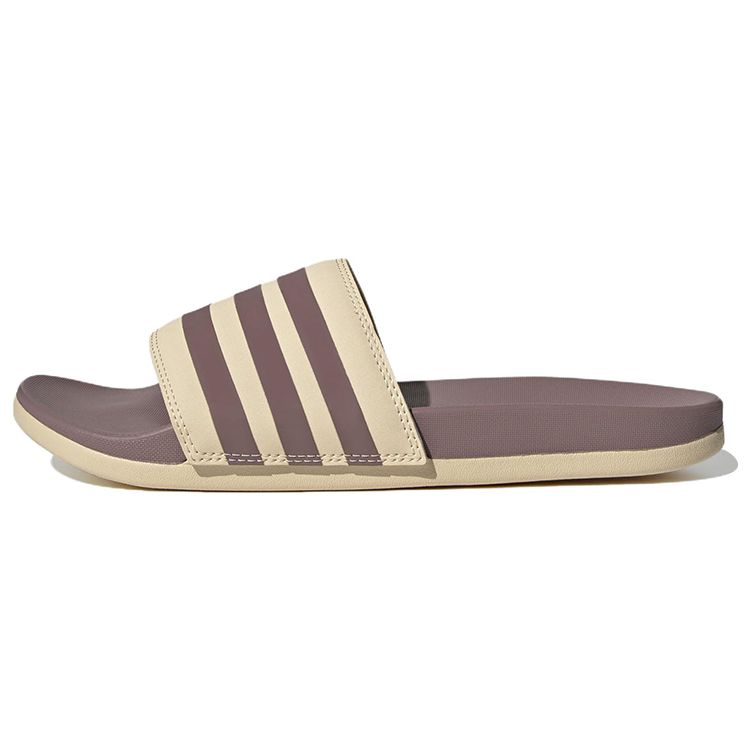 Adidas Adilette Comfort Slide Sand Strata Purple Women Sneakers H03621