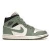 Air 1 Mid Jade Smoke Women Sneakers Green Sail Anthracite BQ6472-130