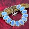 Mystic Opal Gemstone Handmade Necklace, 925 Solid Sterling Silver Adjustable Chain Necklace Dainty Jewelry For Thanksgiving