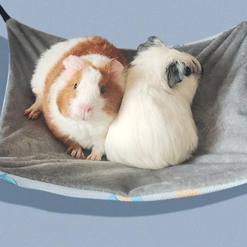 Hamster Hammock Honey Bag Glider Insulation Double Sided Hammock Small Pet Hammock Hanging Squirrel Sleeping Bag Pet Supplies