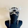 Mermaid Headdress: 2024 Fairy Tassel Crown for Hanfu & Ancient Style