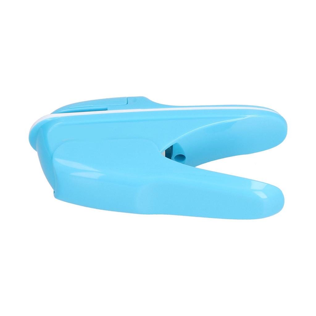 Stapleless Stapler Safe Environmentally Friendly ABS Stapling Machine for Office DocumentsBlue