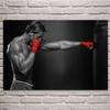 Modern Gym Fitness Canvas Painting Bodybuilding Character Wall Art Poster Sexy Men Women Muscle Wall Picture Mural Cuadros